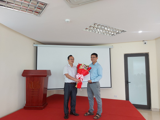 Trao Quyết định bổ nhiệm