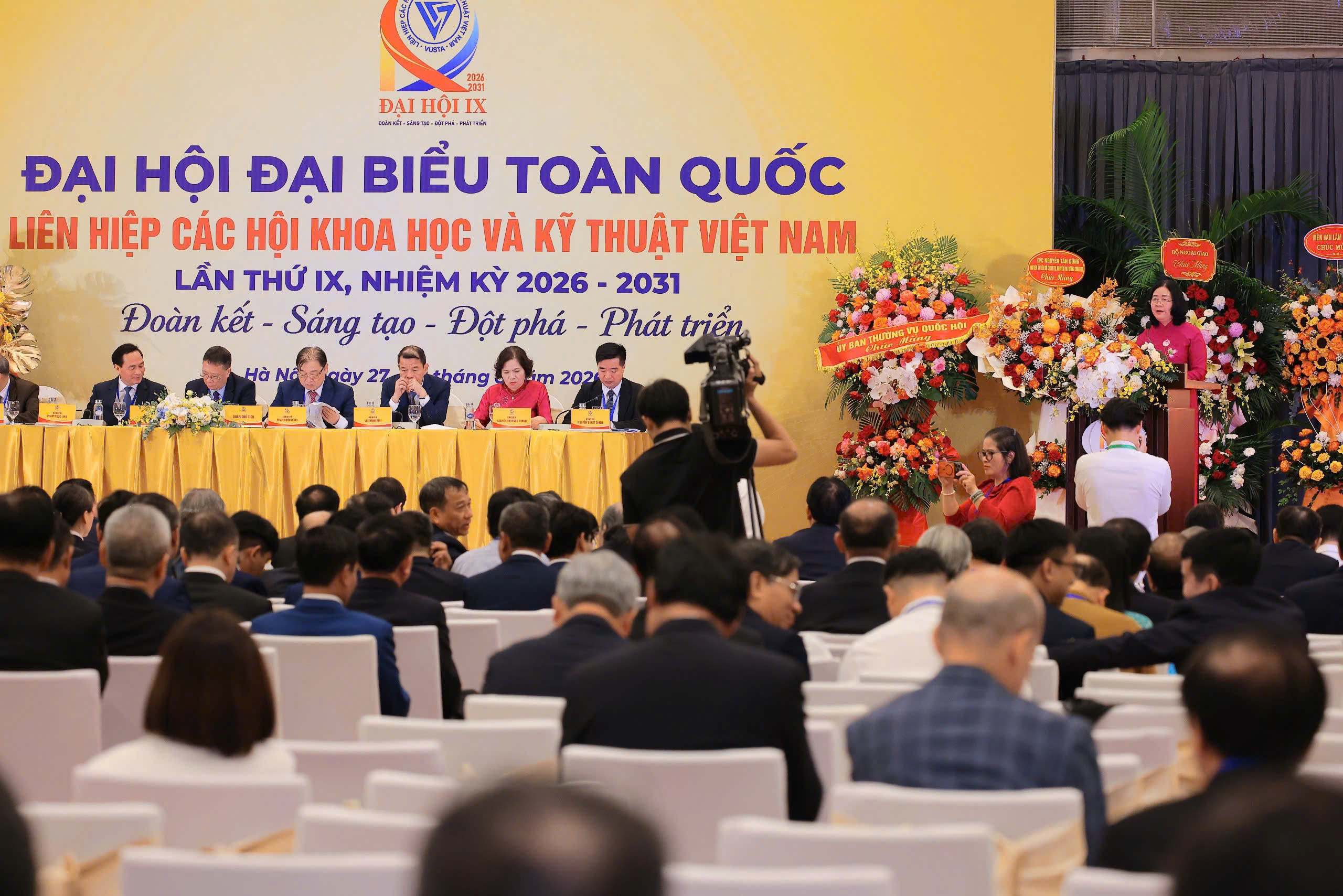 GS.VS Châu Văn Minh được bầu làm Chủ tịch Liên hiệp các Hội Khoa học và Kỹ thuật Việt Nam