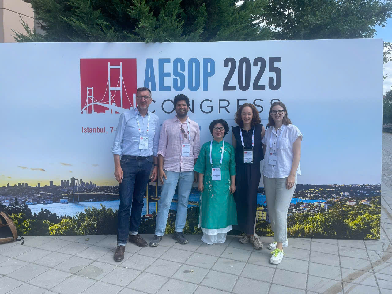 GreenCityLabHuế tại Hội thảo AESOP 2025 ở Istanbul, Thổ Nhĩ Kỳ